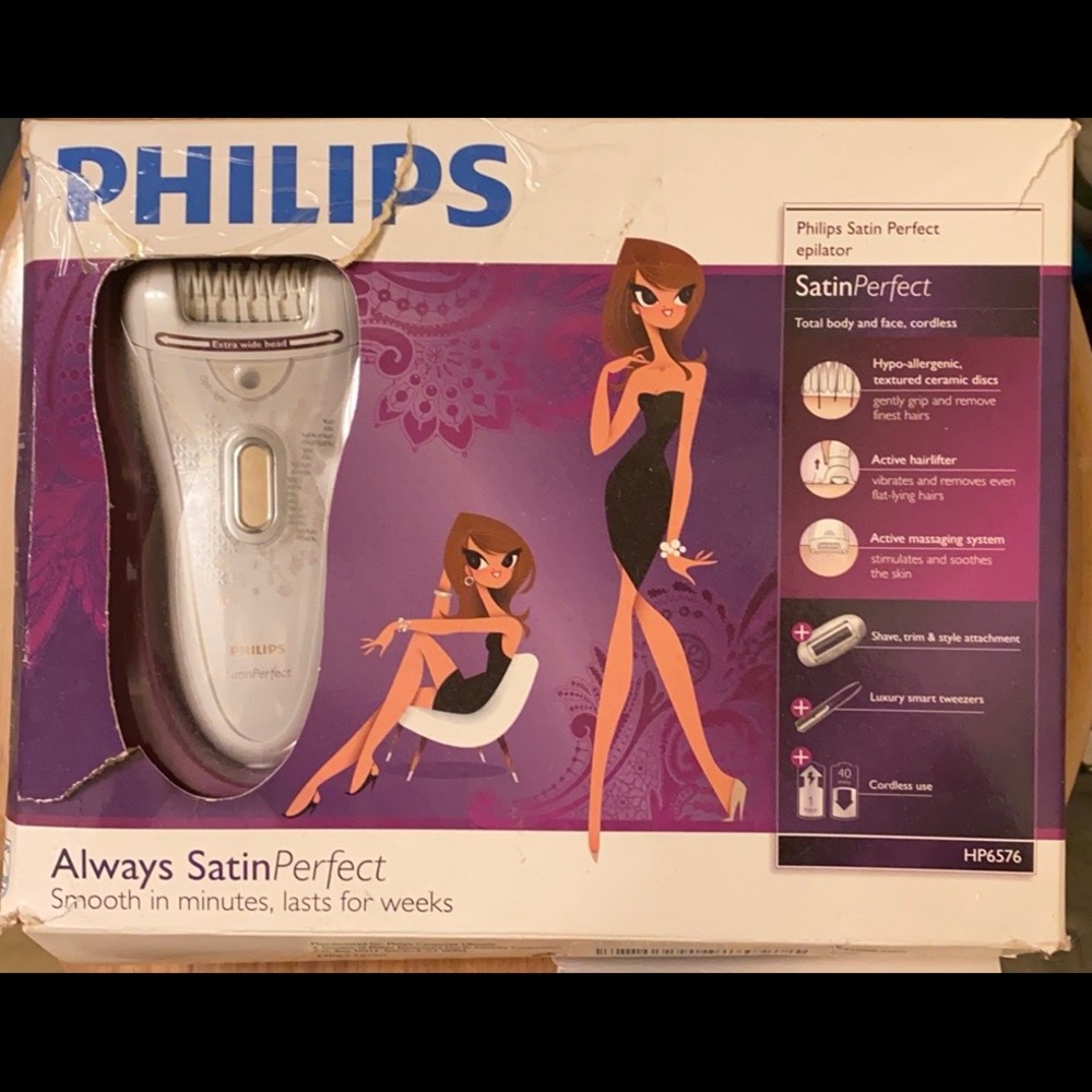 Phillips Always SatinPerfect Epilator HP6576
